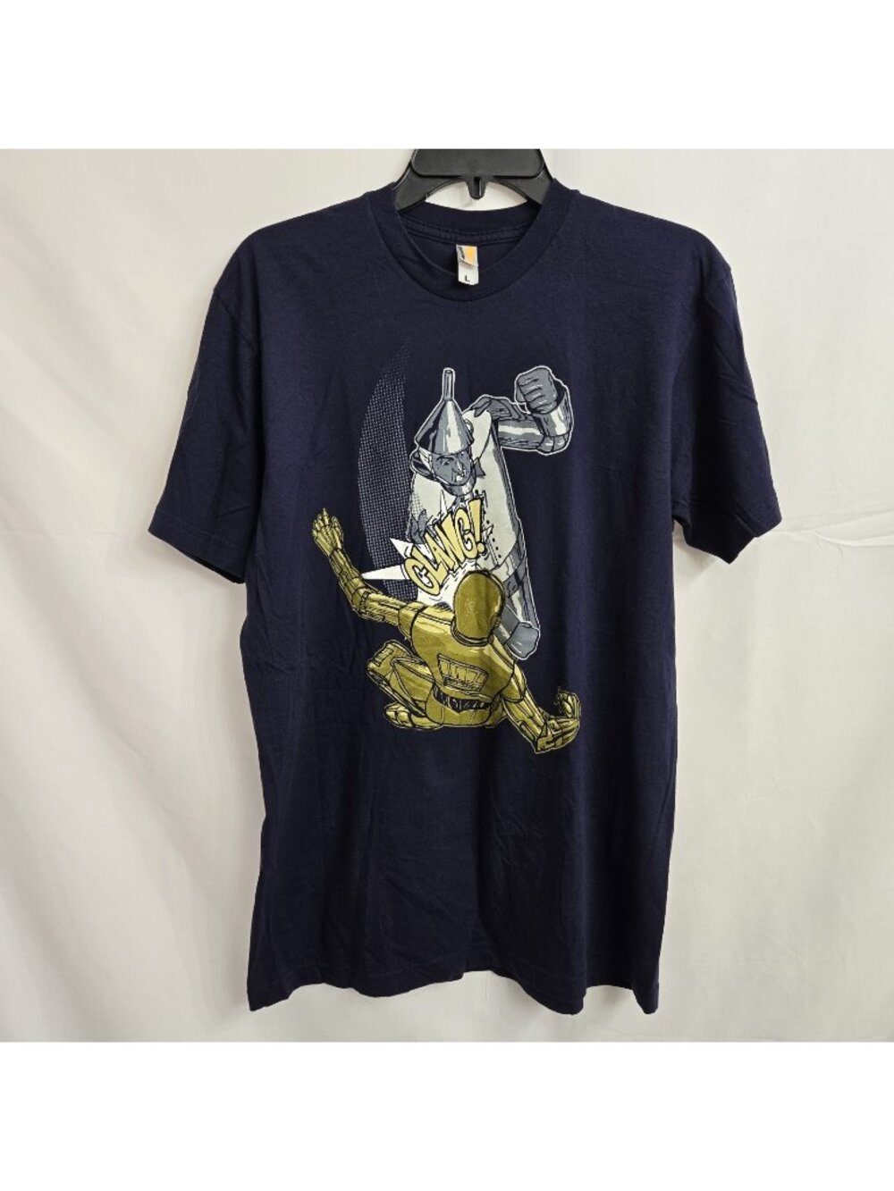 Shirt Woot Tin: Old Skool Wizard Of Oz Star Wars Funny Shirt Mens Size Large